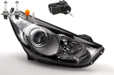Produktbild von Scheinwerfer passend für Hyundai iX35 01/2010 -09/13 Rechts Leucht. + Stellmotor 921302B000 921303K000 921022Y000 Johns