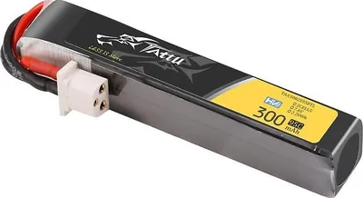 Produktbild von Tattu Batterie 300mAh 2S 95C 7.6V HV Lipo Akku BT3.0 Plug