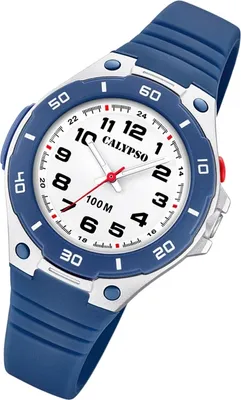 Immagine prodotto di Calypso orologio per bambini Junior Fashion K5758/2 orologio da polso in plasticaPoliuretanoblu UK5758/2