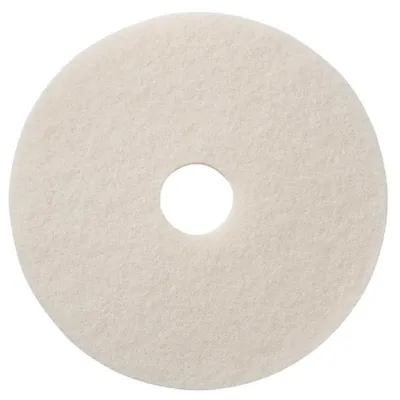 Produktbild von 5x TASKI Americo Pad 18" (46 cm) Weiß, Extra feines Pad zum polieren sauberer und trockener Böden | Packung (1 Stück)