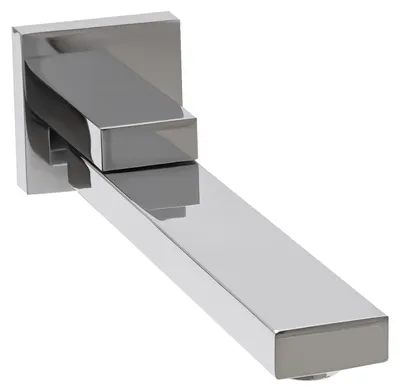 Produktbild von Waschtischarmatur, modernes Design, 180° schwenkbarer Auslauf, Silber, G1/2, Chrom
