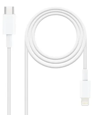 Produktbild von Lichtkabel NANOCABLE 10.10.0601 USB C 1 m