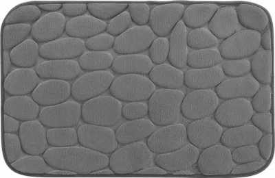 Image de Tapis de bain 50 x 80 cm Ricochet anthracite