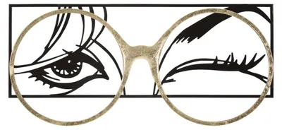 Immagine prodotto di Mauro Ferretti Pannello in ferro Eyewear, 89,5x3,8x41,3 cm