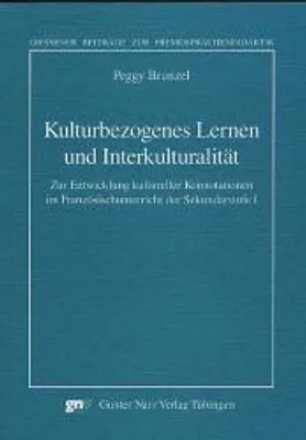 Produktbild von Kulturbezogenes Lernen und Interkulturalität