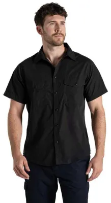 Produktbild von Craghoppers Herren Expert Kiwi Hemd kurzarm, Black, M