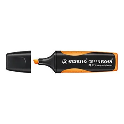 Produktbild von Umweltfreundlicher Textmarker - STABILO GREEN BOSS - Einzelstift - orange
