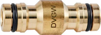 Produktbild von GEKA Verbindungsstecker plus-Stecksystem KTW Messing - 46.1825.9