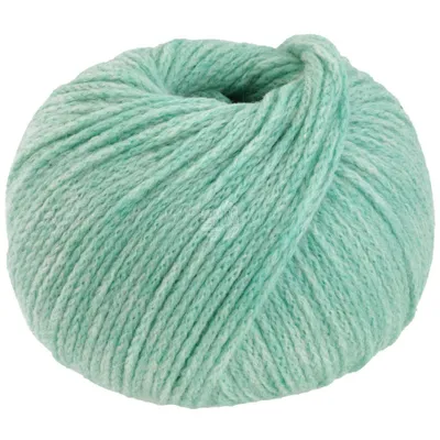 A ball of yarn on a white background.