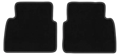 Immagine prodotto di Tappetini posteriori in moquette per Saab 9-5 I Y3SE 1997-2005 (berlina/station wagon) – 2 pezzi, neri, su misura – Wielganizator LUX