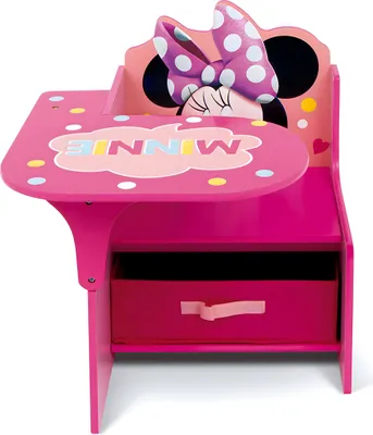 Produktbild von Kombinierter Stuhl 2in1 mit Schreibtisch – Minnie Mouse