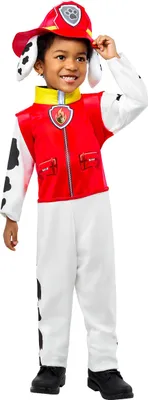 Produktbild von Paw Patrol Kinderkostüm Marshall Paw Patrol rot-gelb - 84/98 (2-3 Jahre)