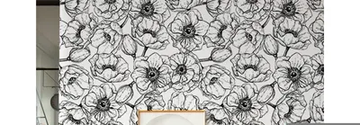 Produktbild von Coloray Fototapete 360x250 cm An Einer Wand Latex Latextapete -  Floraler Garten
