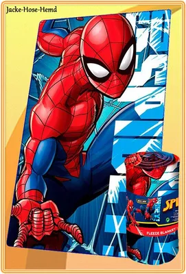 Produktbild von Decke Marvel Siderman Fleecedecke Kuscheldecke 100x150cm