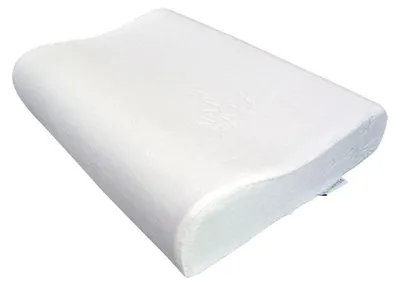 Nackenstützkissen, Memoryschaum, 57 x 37 cm, Gelb