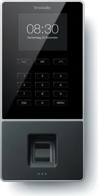 Zdjęcie produktu dla Safescan® 125-0586 TimeMoto® TM-626 kompletny system rejestracji czasu pracy wraz z oprogramowaniem - Terminal z RFID i czujnikiem linii papilarnych