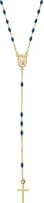 Produktbild von Halsketten   Rosenkranz Amen Gold Von 50 cm bis 70 cm  Kollektion  - frau