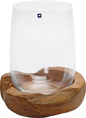 Immagine prodotto di Lanterna Leonardo 27 con base in teak