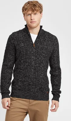 Produktbild von BLEND BHZotem Herren Strickpullover Troyer Grobstrick Pullover