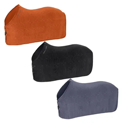 Produktbild von Eskadron Platinum Abschwitzdecke " FLEECE STAMP " Größe - 155cm Farbe - black
