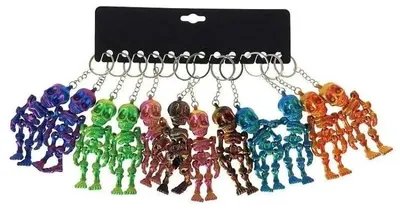 Image de Porte-clés squelette (12 pièces) - ADAR