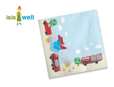 Produktbild von 20 Servietten Feuerwehr