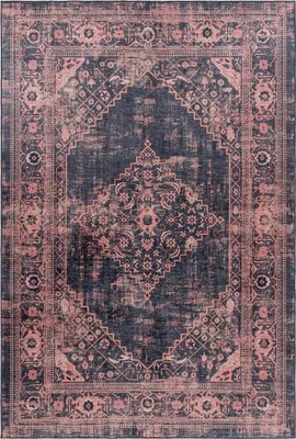 Produktbild von Waschbarer Teppich FIESTA Rot 160 cm x 230 cm