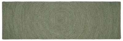 Image de Tapis vidaXL vert olive 80 x 200 cm en jute