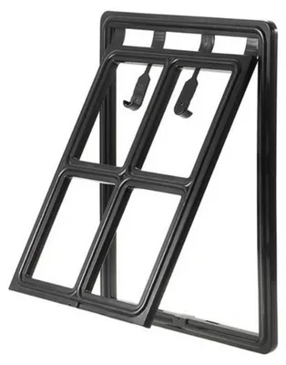 Obrázek produktu pro Otevírání pro domácí zvířata, rozměry 30,5 x 40,6 cm (12" x 16") – odolné proti povětrnostním vlivům, vhodné pro psy a kočky, velké rozměry pro snadný průchod