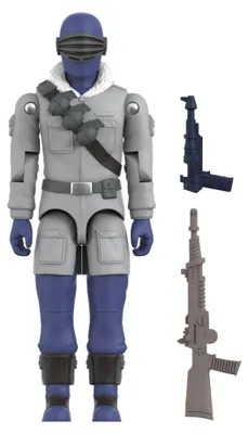Image de GI Joe (le film) - Figurines ReAction+ - Série 5 : Arctic Snake Eyes (le film) - 10 cm
