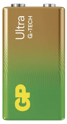 Alkalická baterie GP Ultra 9V (6LF22), 1 ks