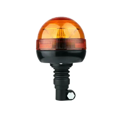 Obrázek produktu pro Výstražný LED maják, montáž na držák, oranžový, 90° flexi, 30W, 12-24V