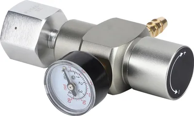 Obrázek produktu pro 2 v 1 Mini plynový regulátor CO2 Tlakoměr na sodu s adaptérem 3/8in na TR21.4