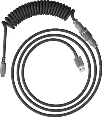 Produktbild von HyperX USBC Coiled Cable Grau Grey