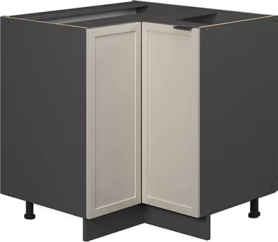 Obrázek produktu pro Rohová skříňka Vicco Fame-Line GreyBeige 80.5 cm bez pracovní desky, Model 50263