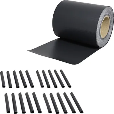 Immagine prodotto di Striscia privacy in PVC 35 m antracite per stuoie a doppia asta Resistente ai raggi UV e alle intemperie