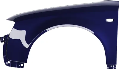 Produktbild von BLU Premium Kotflügel Passend für Audi A4 B6 LZ5L Links Blau MingBlau | 2000-2004 | Vorderseite Vorne | Lackiert | Einbaufertig | Verzinkt