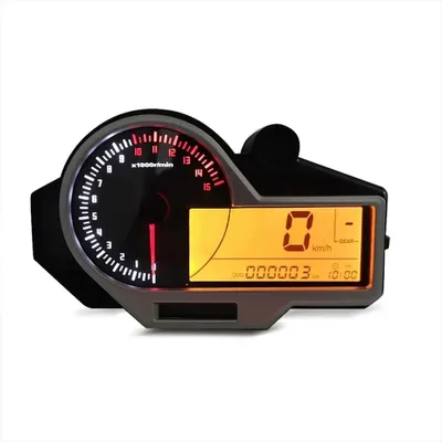 Immagine prodotto di Tachimetro moto digitale / contagiri LCD # SM18