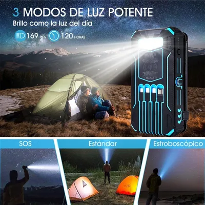 Produktbild von Kabellose Powerbank, 36800 mAh, 18W Leistung, universell einsetzbar