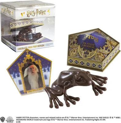 Produktbild von Harry Potter Replik Anti-Stress-Figur Schoko-Frosch