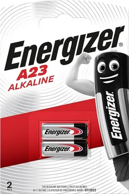 Image de Batteries Energizer E23A 12 V (2 Unités)