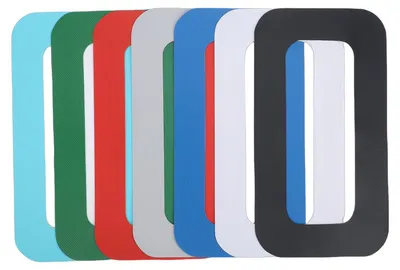 Produktbild von 7 Stück Surfboard-Finnenbox-Schutz Aufblasbares Stand-Up-Paddle-Board-Finnenbasis-Zubehör