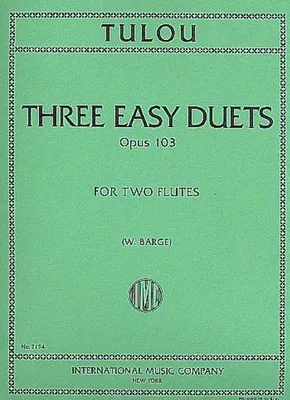 Produktbild von 3 easy Duets op.103for 2 flutes