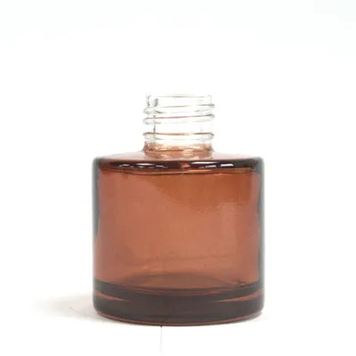 Imagen del producto de 50 ml Botella difusora de caña redonda - Ambar
