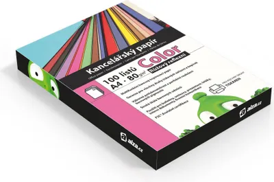Image de Alza Color A4 pink reflektierend