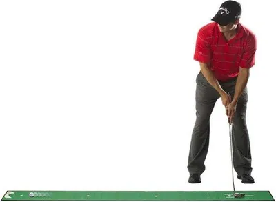 Zdjęcie produktu dla Mata do ćwiczeń golfowych, mała, zielona