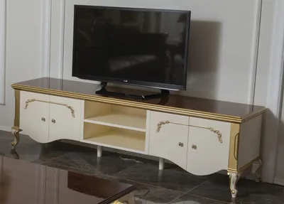 Image de Sideboard tv Armoire Lowboard TV Armoire tv Meubles TV Table de télévision blanc Nouveau