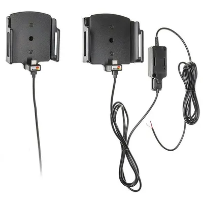 Produktbild von Brodit Gerätehalter 527845 mit Ladefunktion - für Smartphones - universell einsetzbar