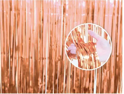 Immagine prodotto di Tenda party - rosa-oro - rosegold - 240 cm