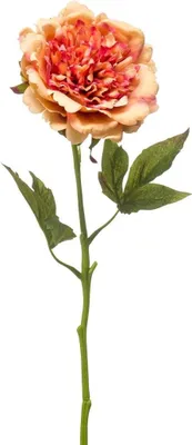 Produktbild von artplants.de Kunstblume Pfingstrose GAVRON, orange, 55cm - Künstliche Päonie